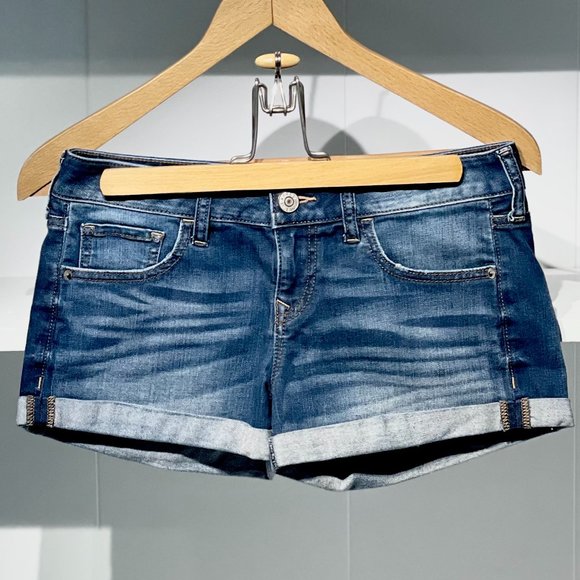 Express Jean Shorts | Women's size 2 | Blue Jean - Picture 1 of 4
